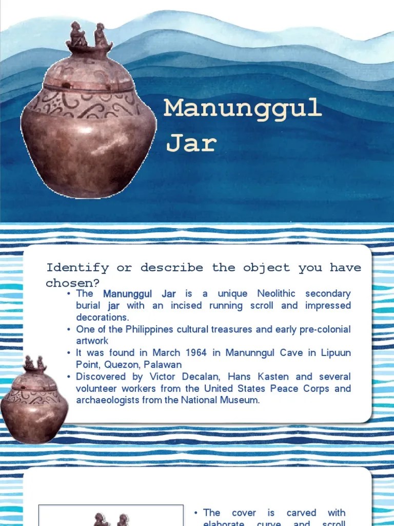 Manunggul Jar PDF Cultural Heritage Museology