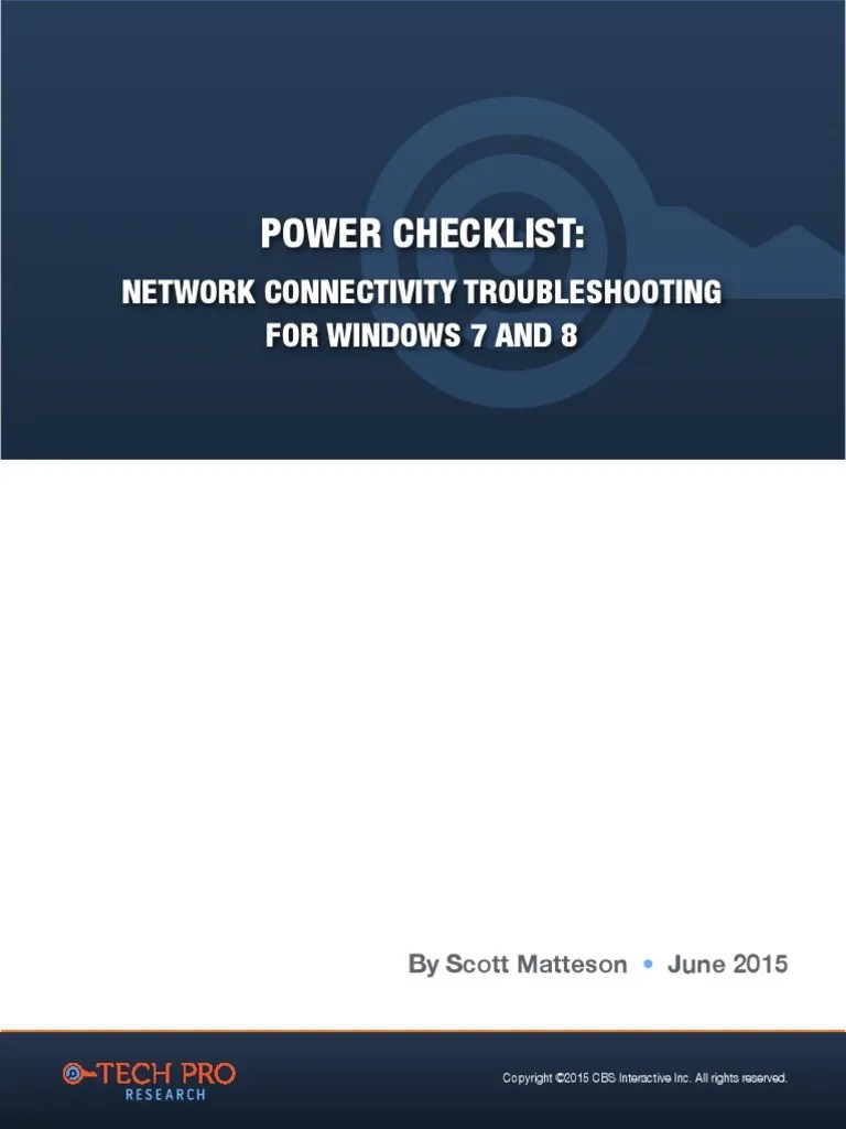 PC Network Troubleshooting PDF Ip Address Computer Network