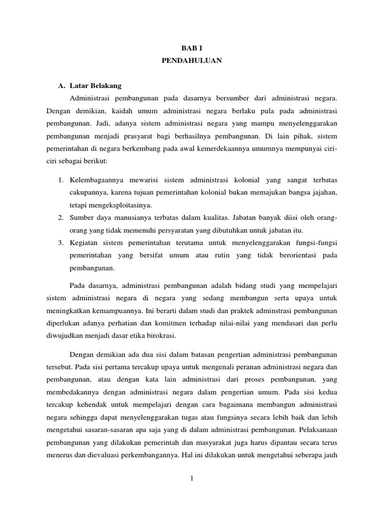 Contoh Makalah Administrasi Kepegawaian Negara - Contoh Surat Terbaru 2020