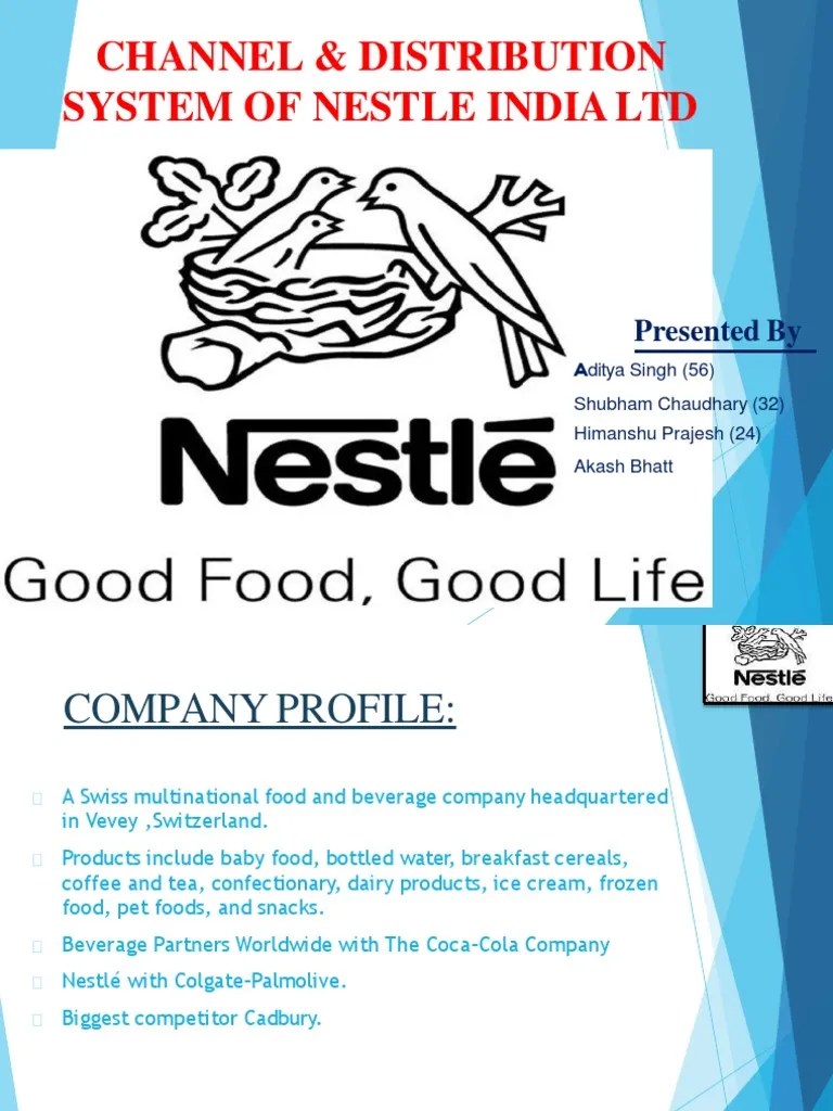 Nestle Distribution Channel PDF Nestlé Delivery