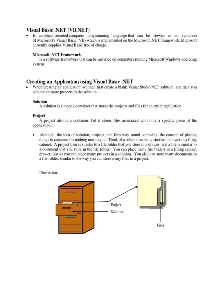 PDF Visual Basic Object Oriented Programming
