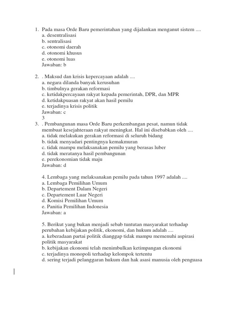 Menurut Anda Semua Bagaimana Sistem Dan Reformasi Ekonomi Di Indonesia