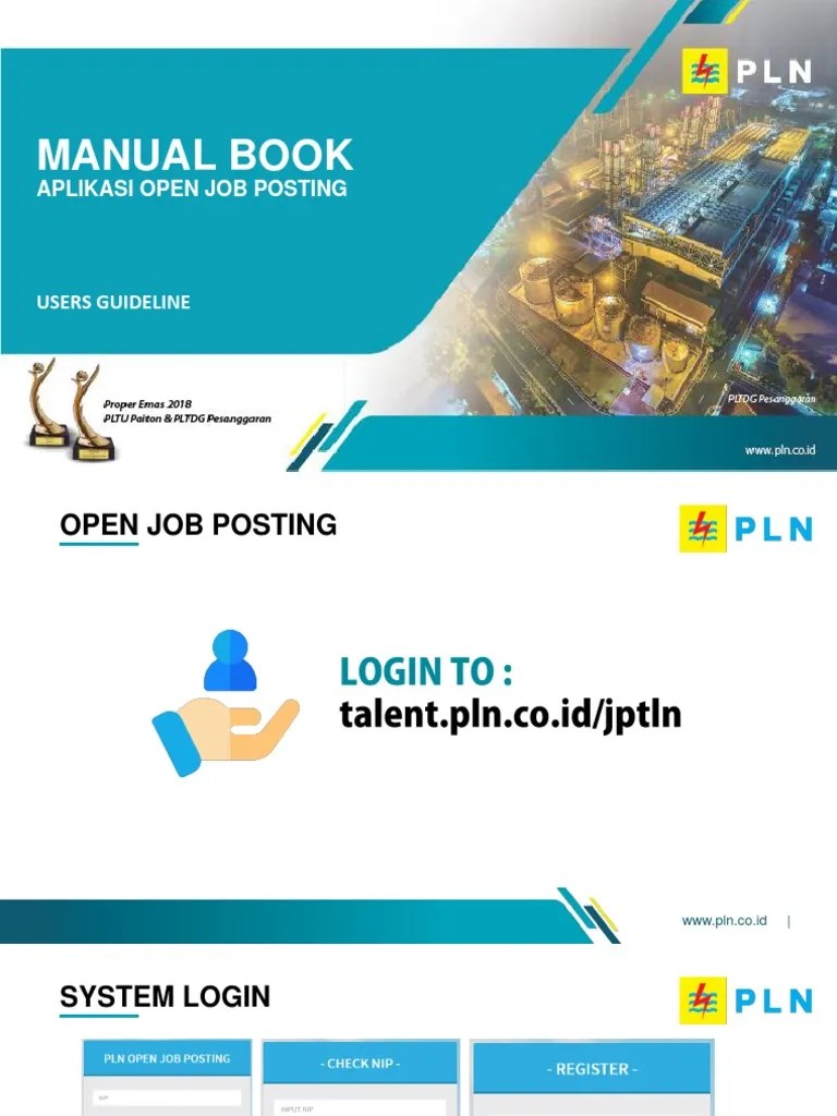Manual Book Aplikasi Open Job Posting PDF