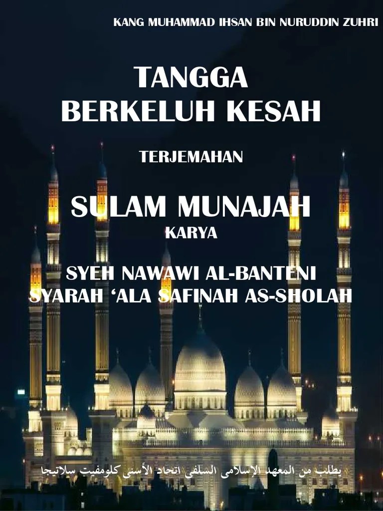 Tangga Berkeluh Kesah Terjemahan Sulam Munajah Syeh Nawawi Al-Banteni PDF |  PDF