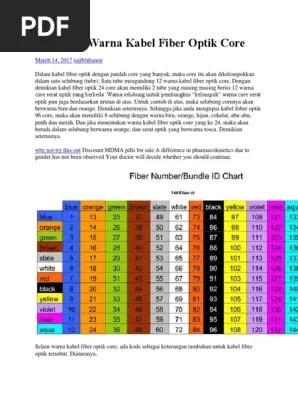 Kode Warna Fiber Optic | PDF