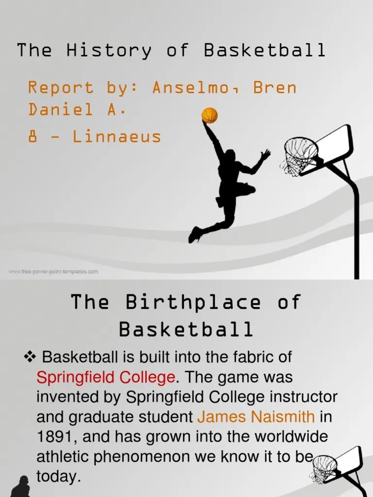 The Origins of Basketball How James Naismith Invented the Game at Springfield College in 1891