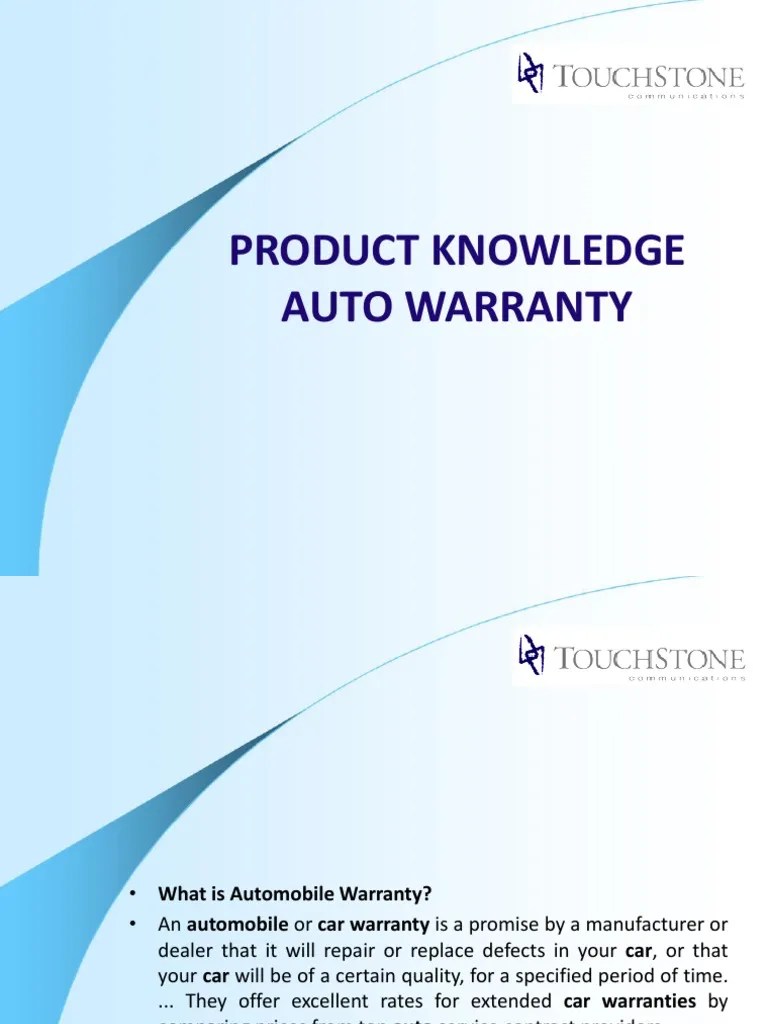 An InDepth Guide to Automobile Warranties Understanding Manufacturer Warranties, Extended