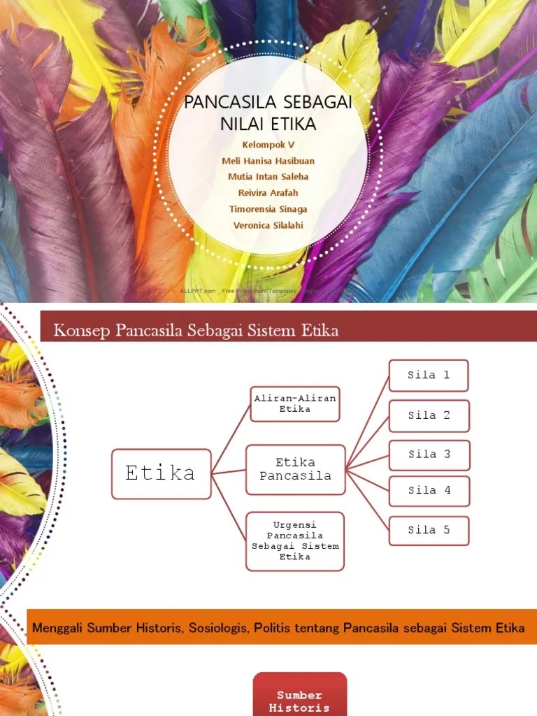 Template Ppt Pancasila Contoh Gambar Template