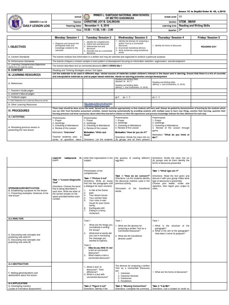DLLReading and Writing Skills PDF Learning Cognition