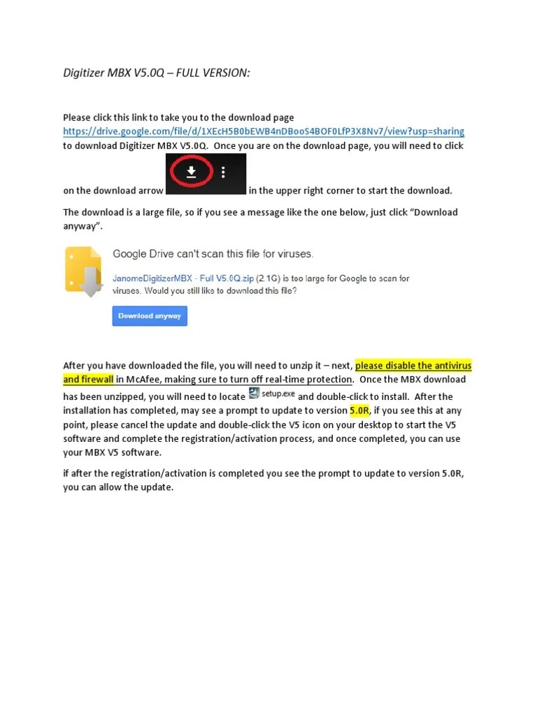 Digitizer Full MBX v5.0q Download PDF