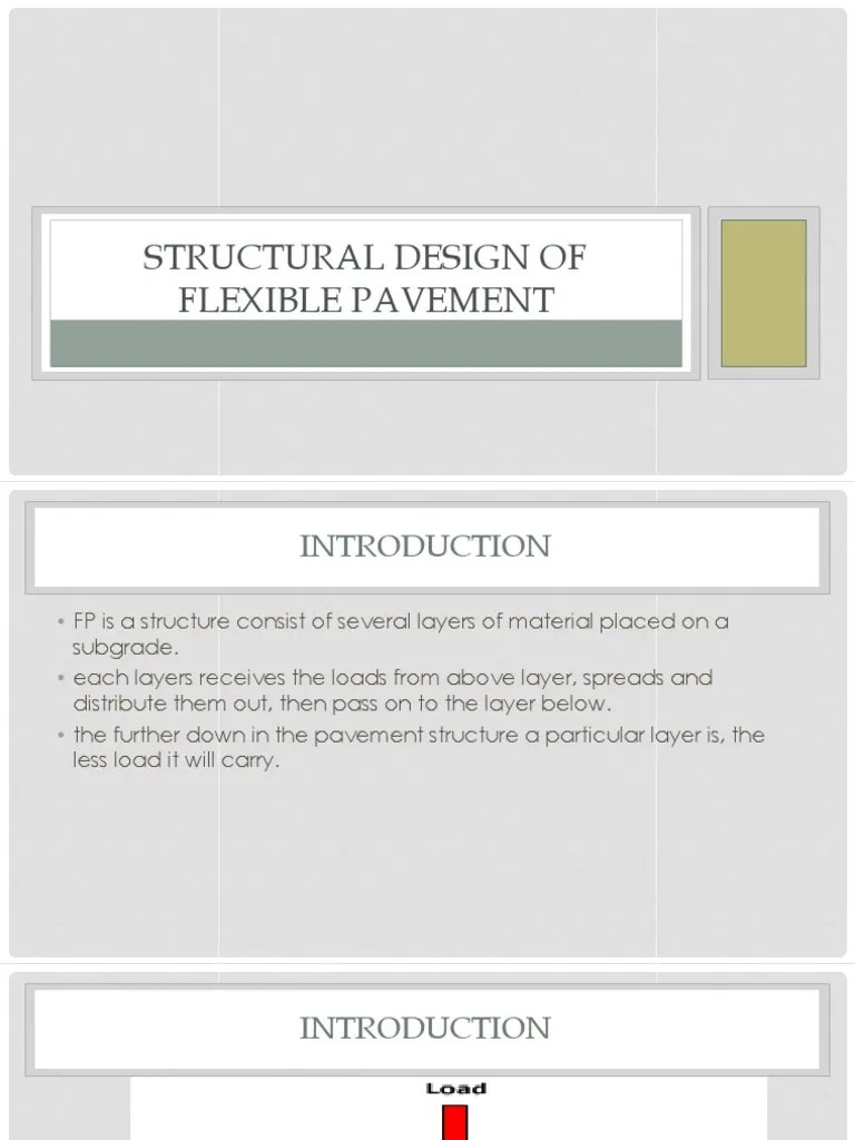 Structural Design of Flexible Pavement | PDF | Road Surface | Road