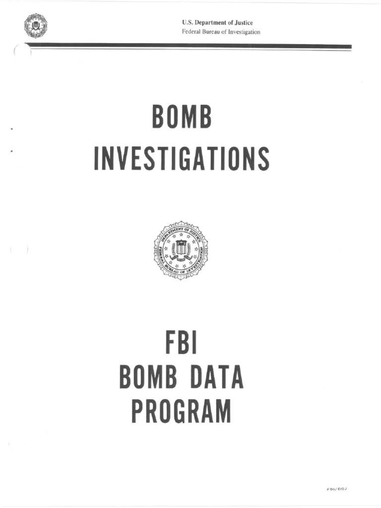 Bomb Investigations