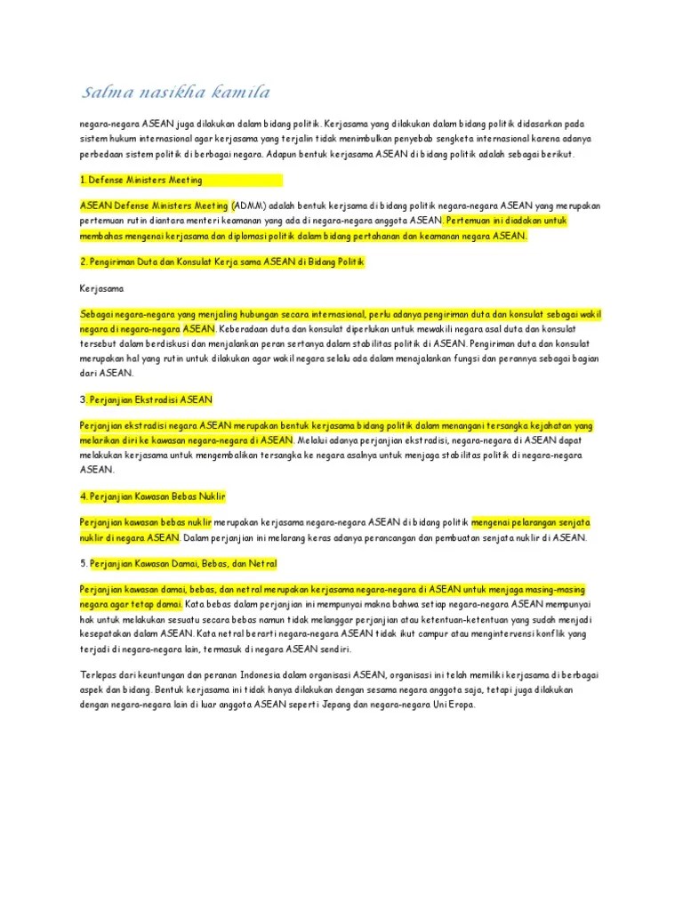 Indonesia Rusia Pererat Kerja Sama Keamanan kerjasama asean di bidang pertahanan dan keamanan