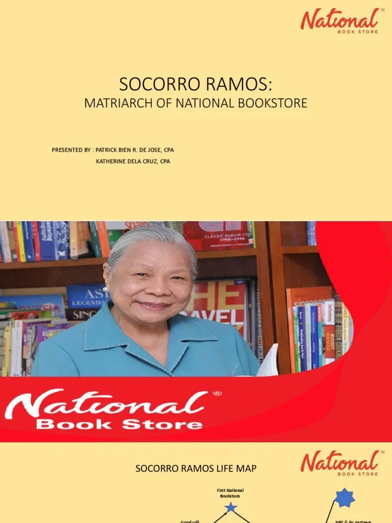 Socorro Ramos Matriarch of National Bookstore PDF Business