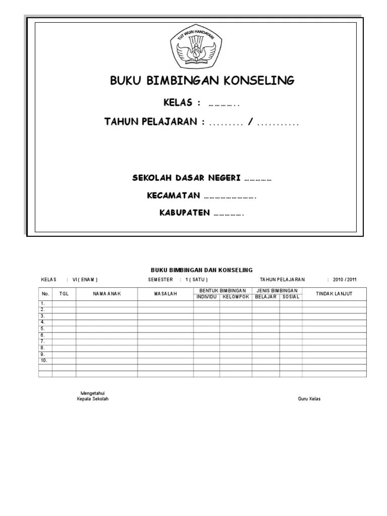 Buku Bimbingan Dan Konseling | PDF