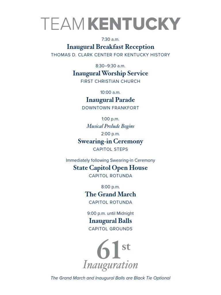 List Of Inaugural Events 2025 Inauguration Day 2025 Schedule Of Events In America Dode Nadean