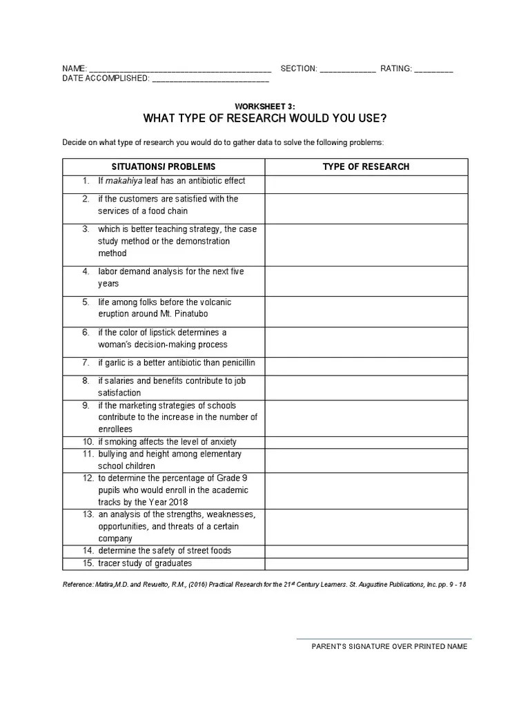 Research Worksheet 3 PDF PDF