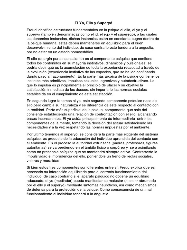 2da TÃ³pica Freud CarnÃ© de identidad Psique (psicologÃ­a)