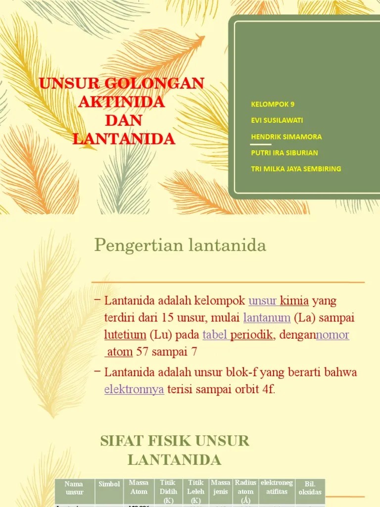 Lantanida | PDF