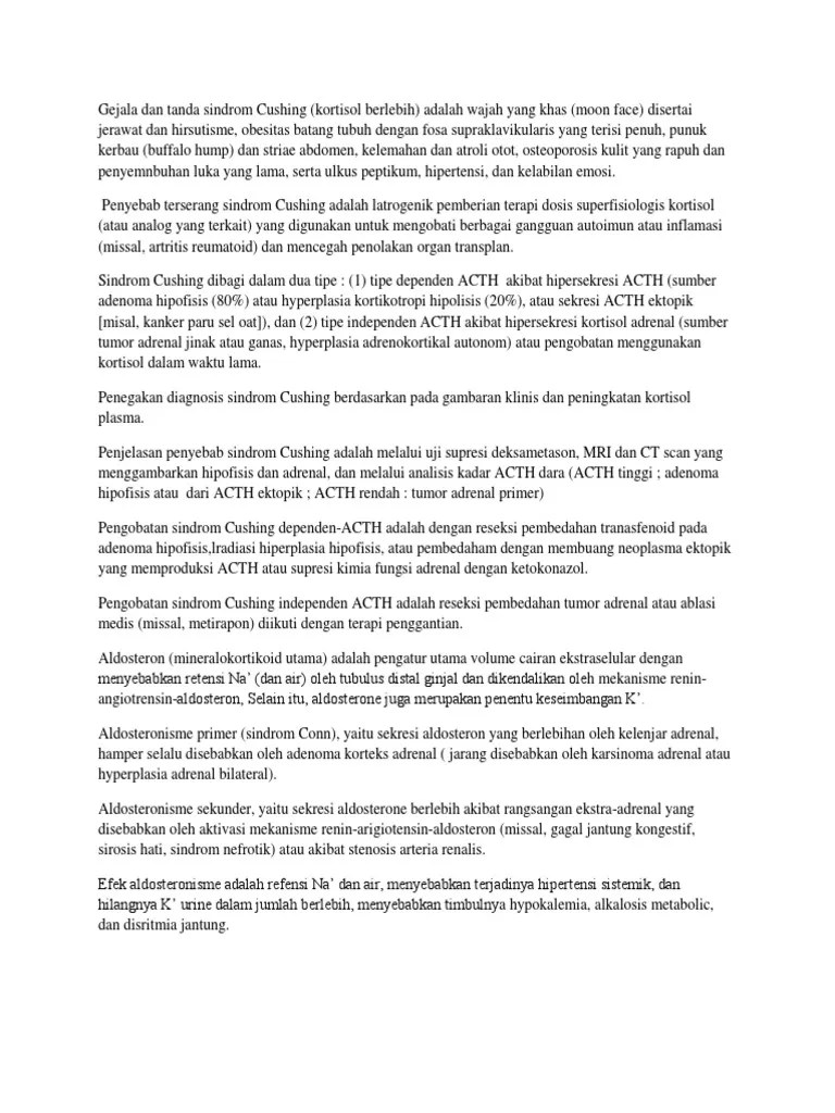 Gejala Hiposekresi | PDF