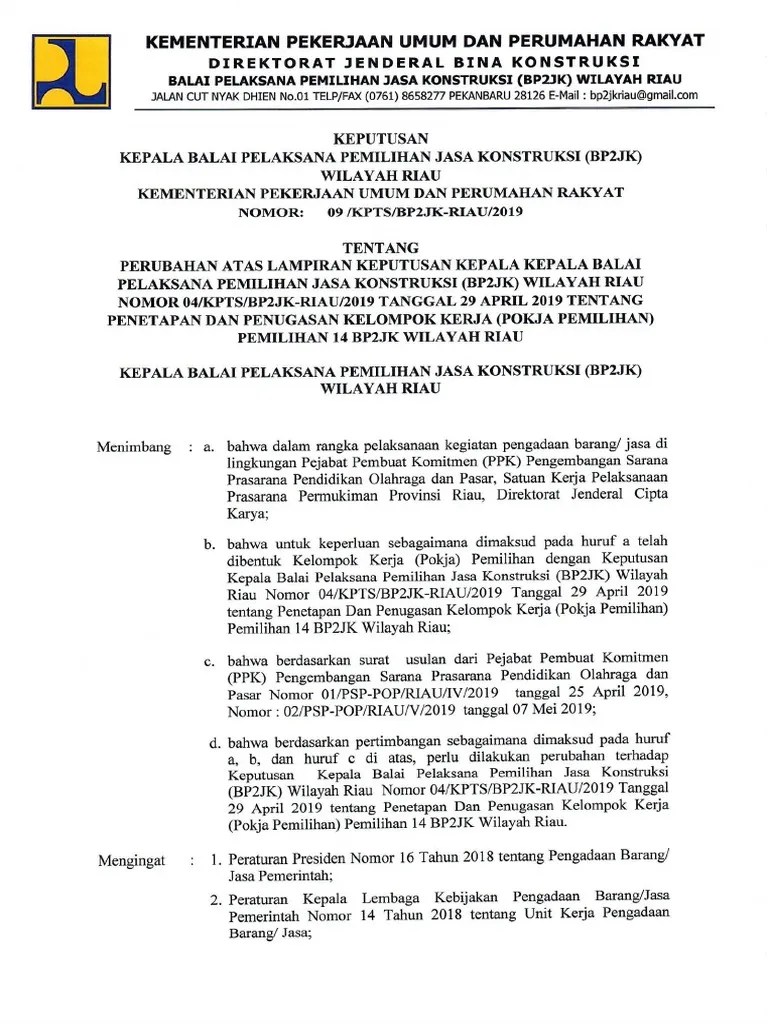 Peraturan Menteri Pu Tentang Jasa Konstruksi 2018 Ini Aturannya