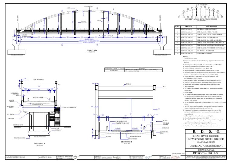 60 M.bow String Girder10411R PDF Welding Construction