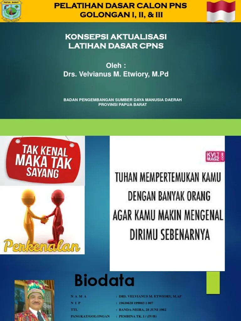 BT - Konsepsi Aktualisasi 2018 | PDF