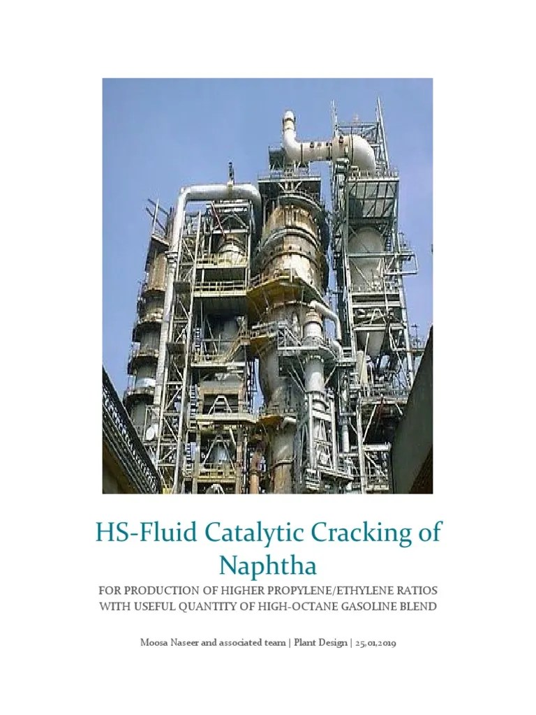 High Severity Fluid Catalytic Cracking of Naphtha PDF