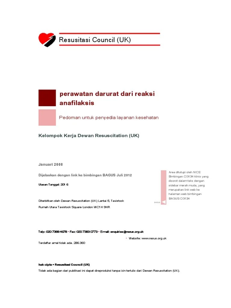 Syok Anafilaksis | PDF