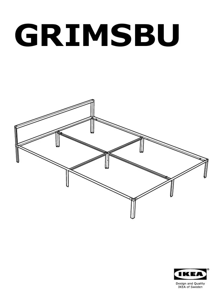 Grimsbu Bed Frame AA 2041876 4 Pub PDF PDF