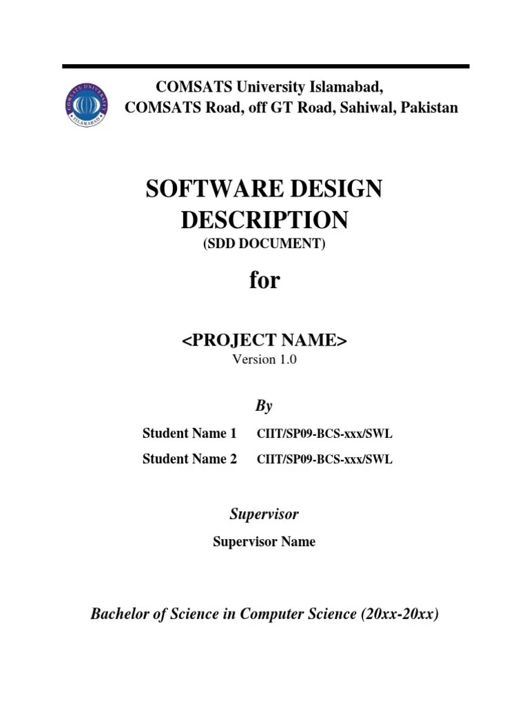 SDDTemplate (1) Software Development Process Databases