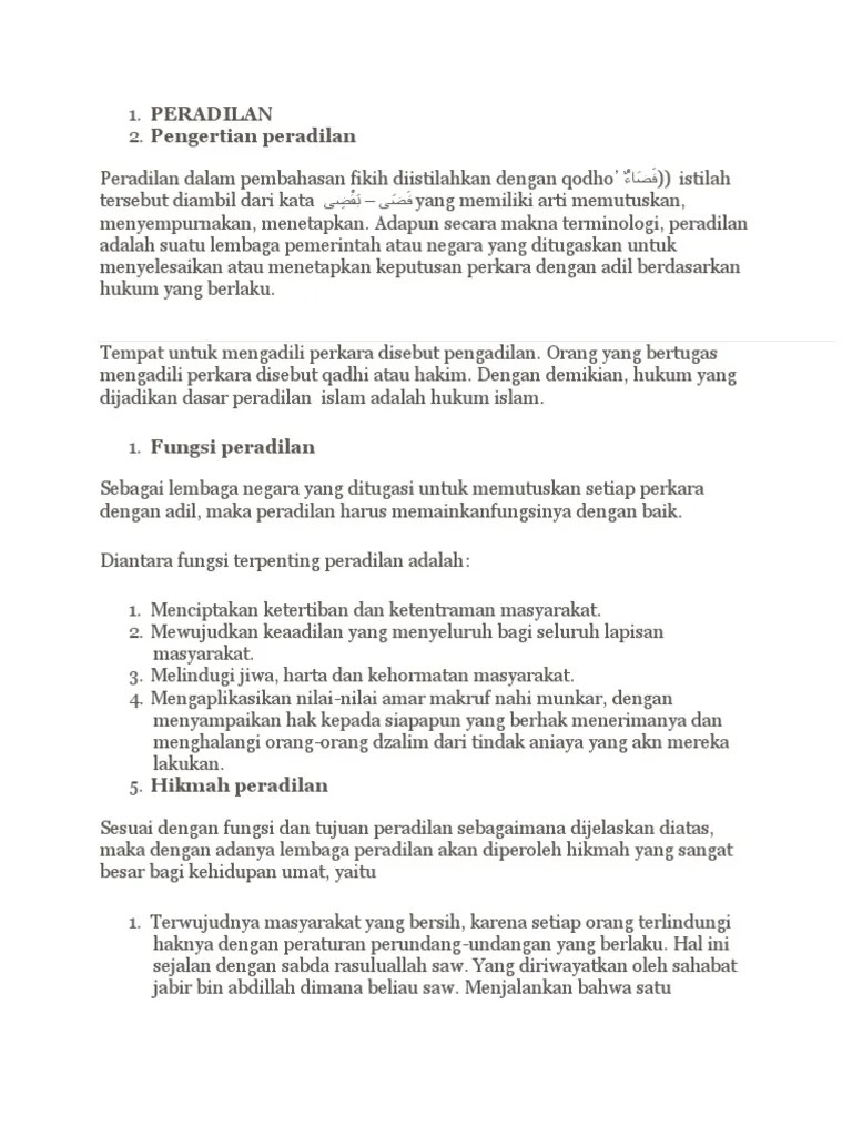 PERADILAN | PDF