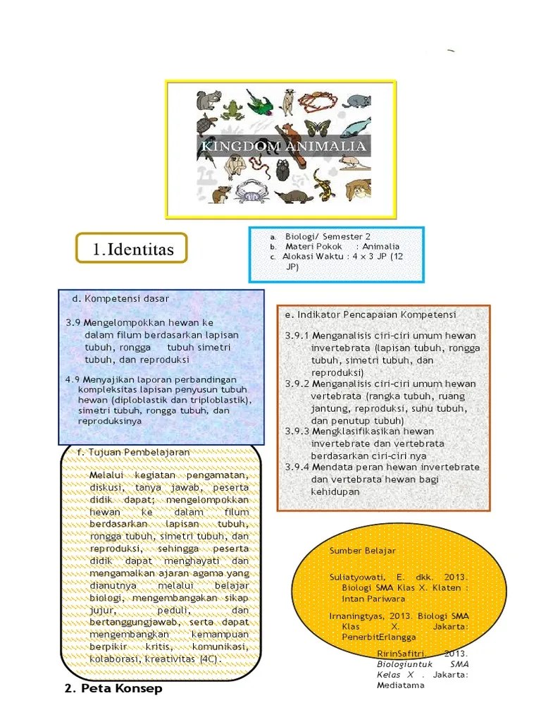 Contoh Laporan Biologi Tentang Animalia