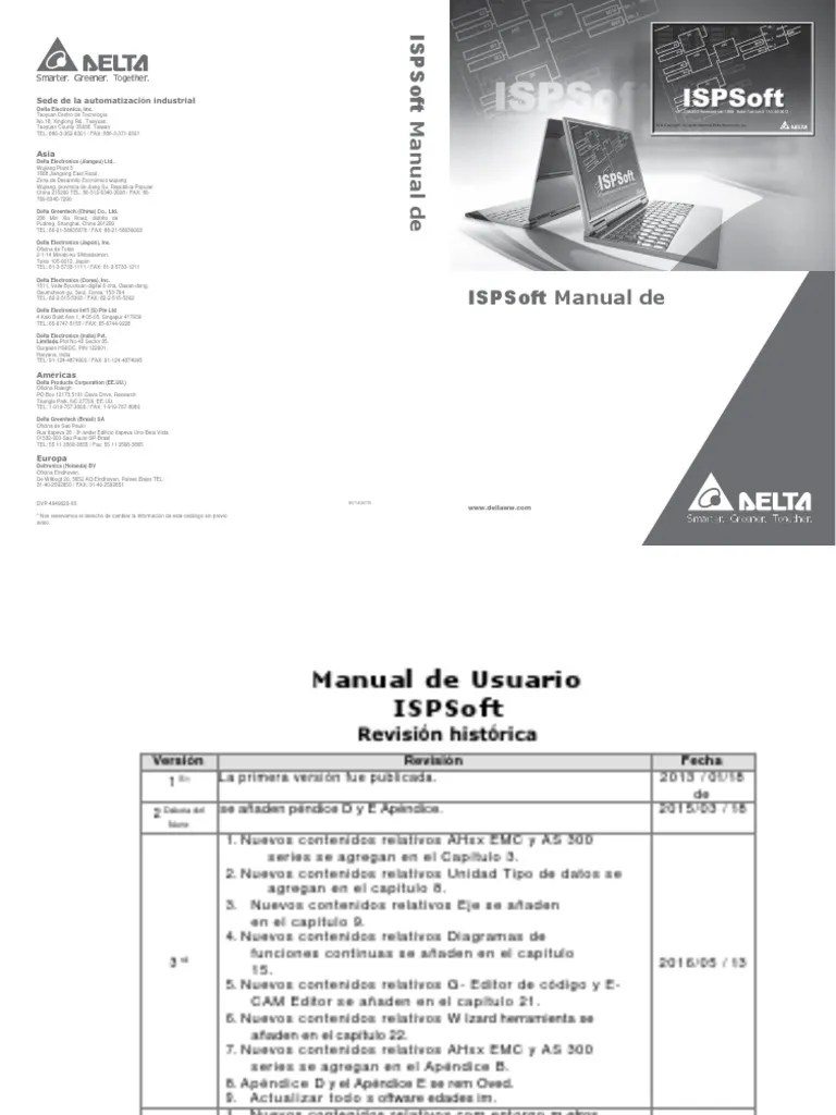 DELTA IAPLC ISPSoft UM EN 201906141150.en Es PDF Biblioteca