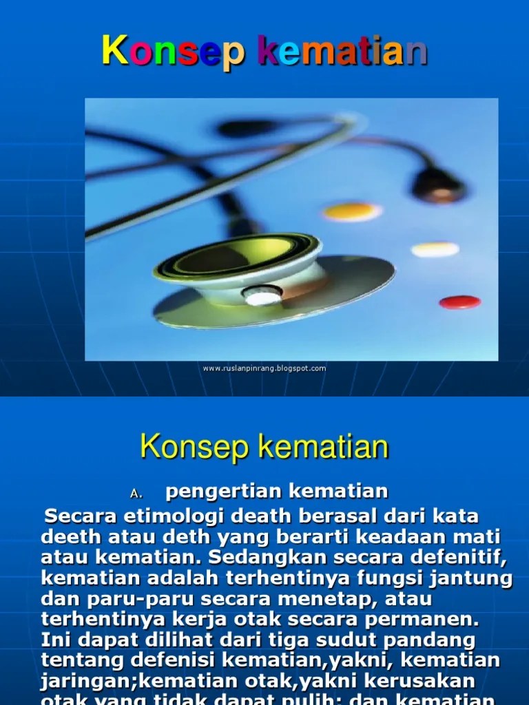 KDM Konsep Kematian | PDF