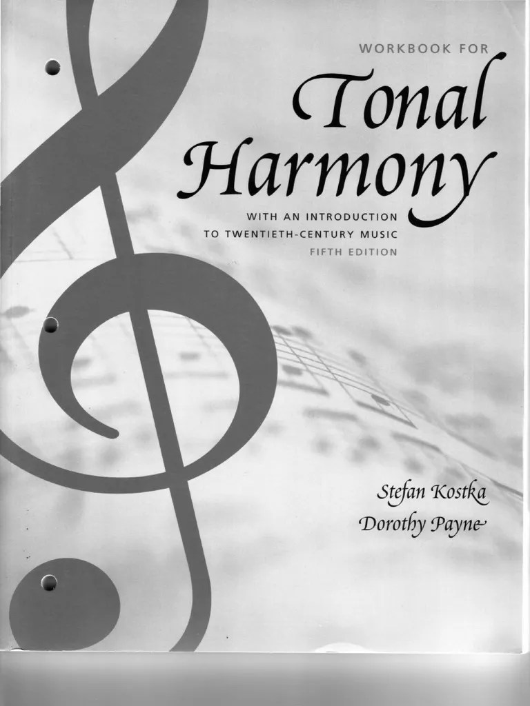 Tonal Harmony Workbook PDF | PDF | Chord (Music) | Minor Scale