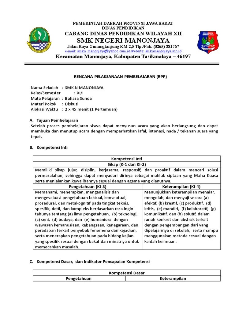 Struktur Omongan Panumbu Catur Dina Lumangsungna Diskusi - keyletar