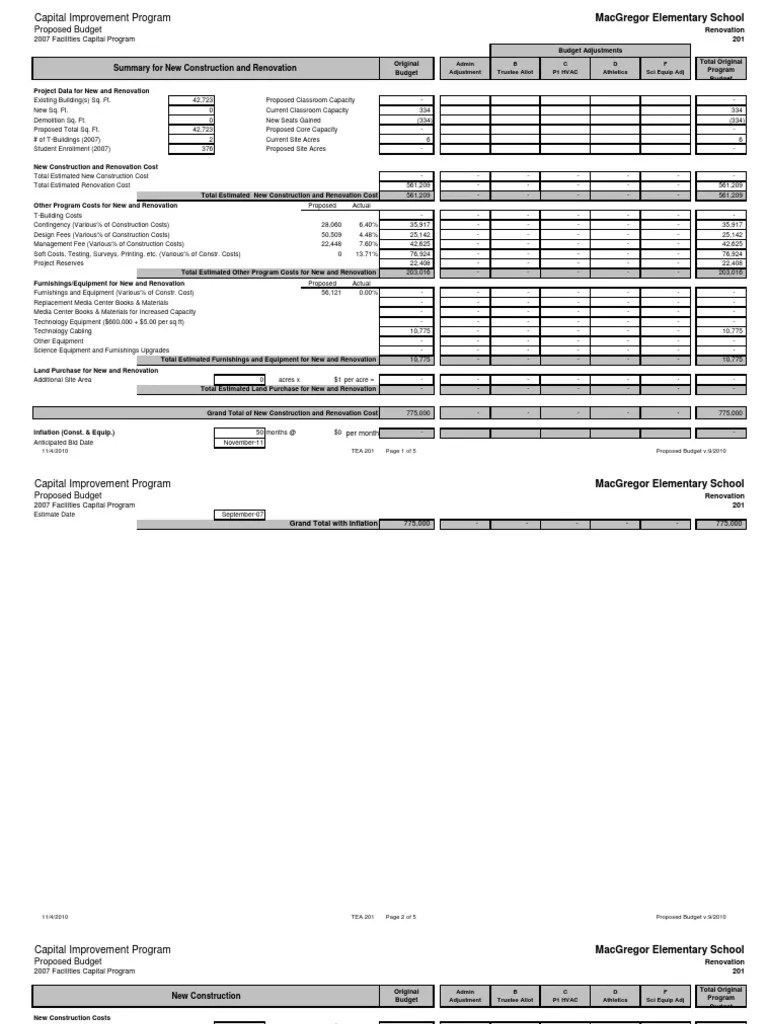 MacGregor Elementary School/Houston ISD Construction and Renovation