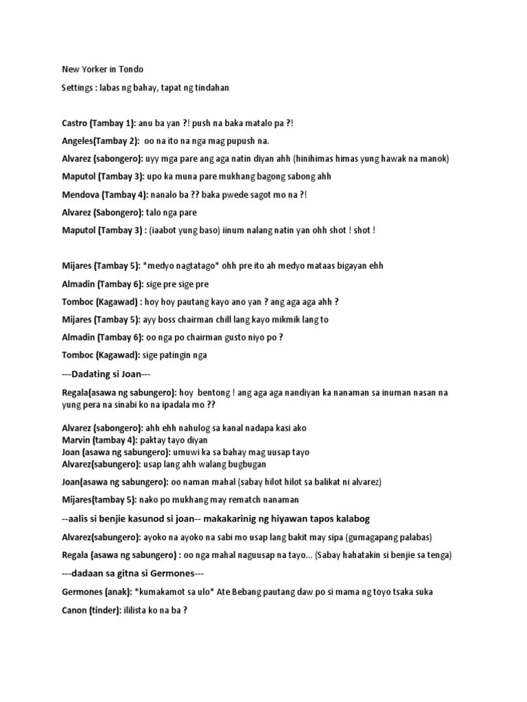 New Yorker in Tondo Script PDF