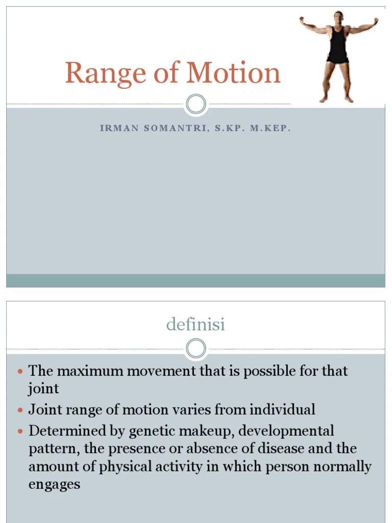Range of Motion PDF