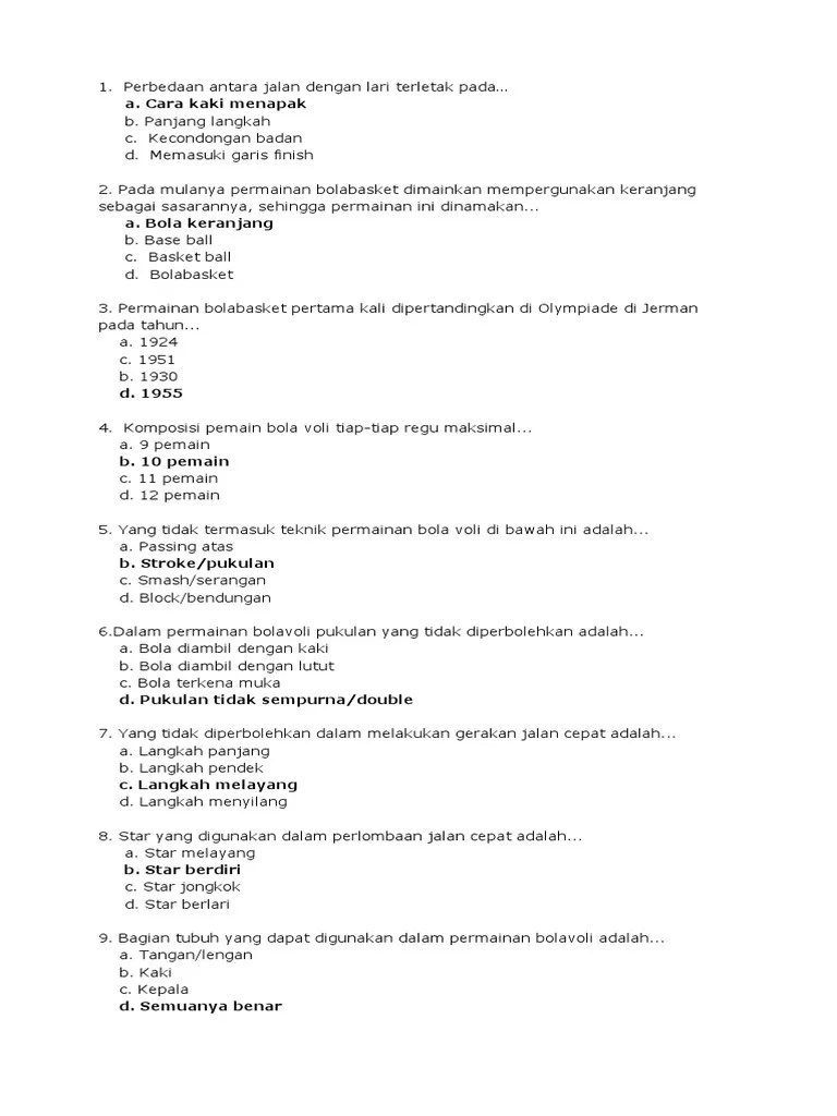 Perbedaan Jalan Dan Lari Terletak Pada Jawabanku.id