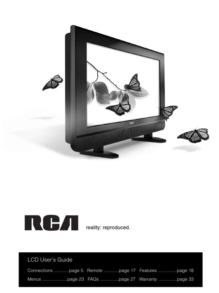 Rca Tv User Manual l26wd21 16510760_ib_e07[1] HDMI Broadcast
