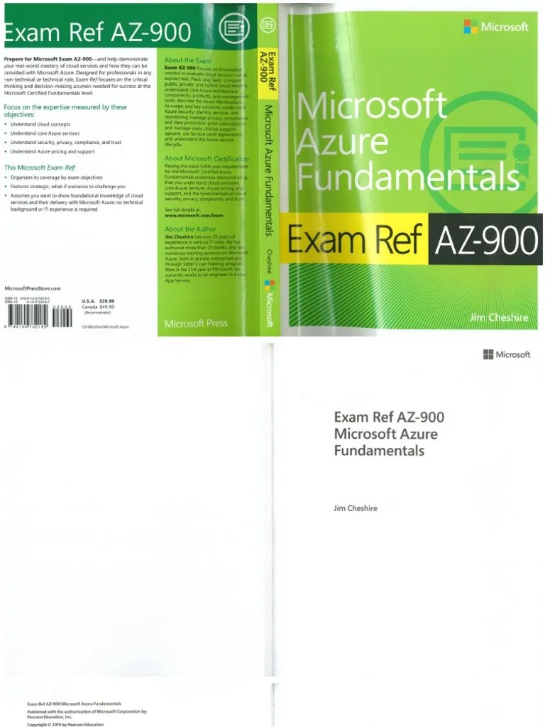 Microsoft Azure Fundamentals Exam Ref AZ900