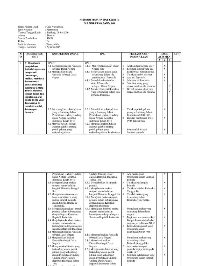 Asesmen Akademik | PDF
