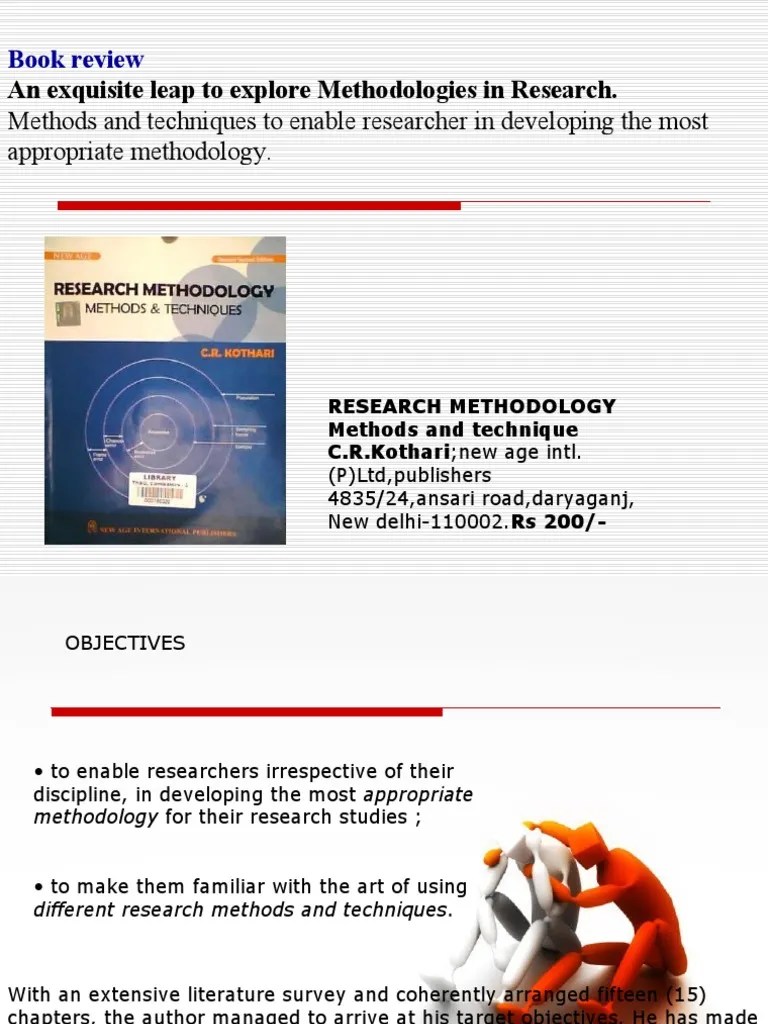 Research Methodology by C.R.kothari