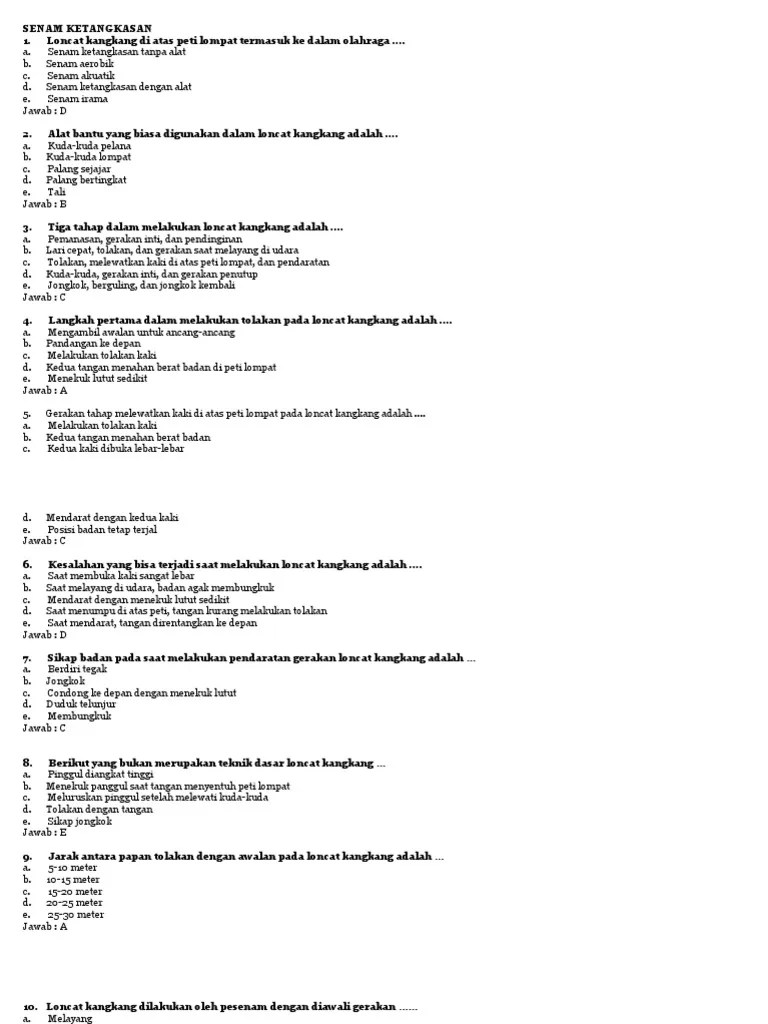 Gerakan Lompat Kangkang Diawali Dengan – Nasi