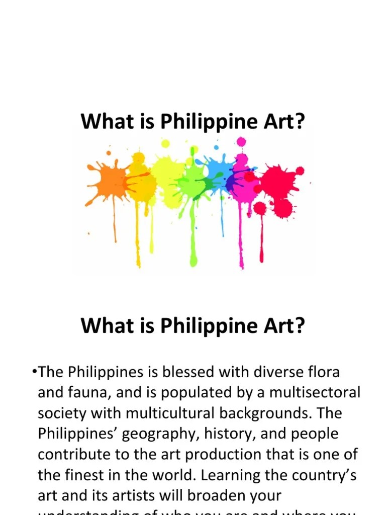 Philippine Art PDF