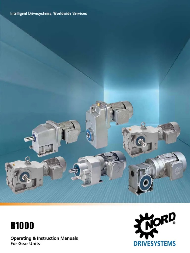 Nord Gear B1000 User Manual US 4919 Transmission (Mechanics