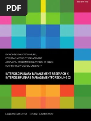 Pupavac, D., Draskovic, M.-Opatija, Maj 2015-IMR XI, G | PDF | Competitive  Advantage | Gross Domestic Product