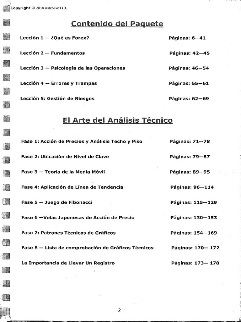 El Arte Del Análisis Técnico AstroFx Book II PDF